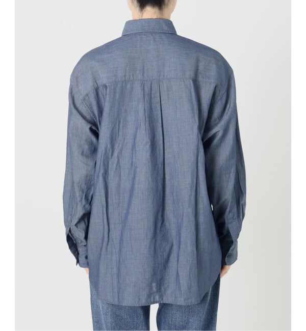Spick and Span「2.25オンスシアーデニムシャツ」|シャツ・ブラウス|