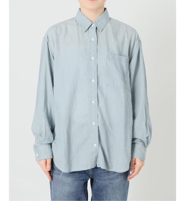 Spick and Span「2.25オンスシアーデニムシャツ」|シャツ・ブラウス|
