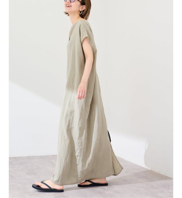 FRAMeWORK「≪洗濯機洗い可 / 追加≫フィブリルポプリンサックDRESS」|ワンピース|