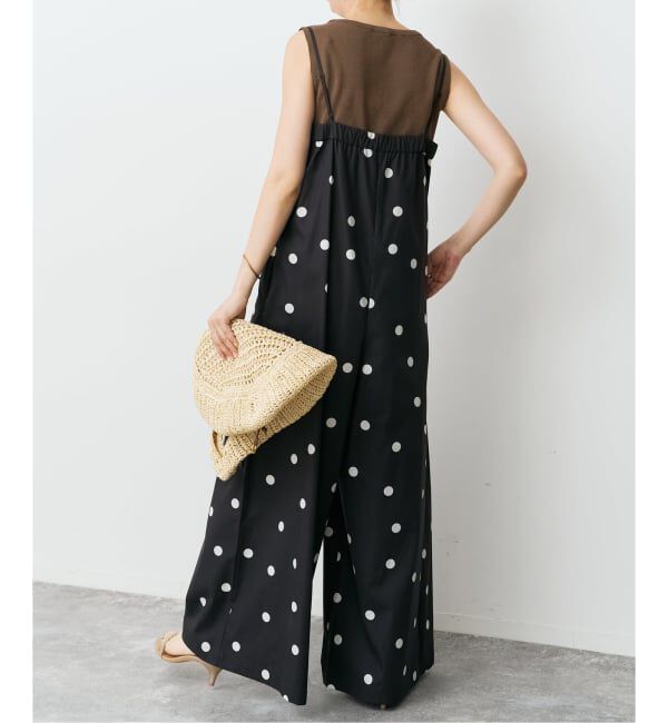 Spick and Span「ドットサロペット」|オールインワン|