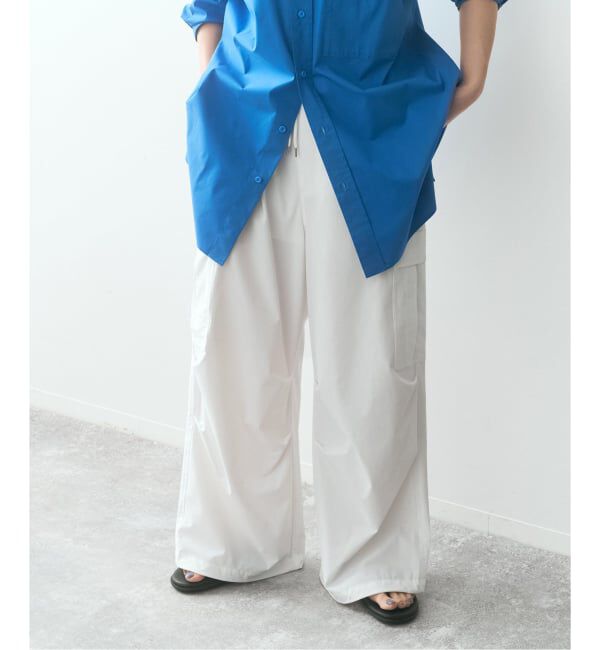Spick and Span「SHEN TANAKA*S パラシュートパンツ」|カーゴ|
