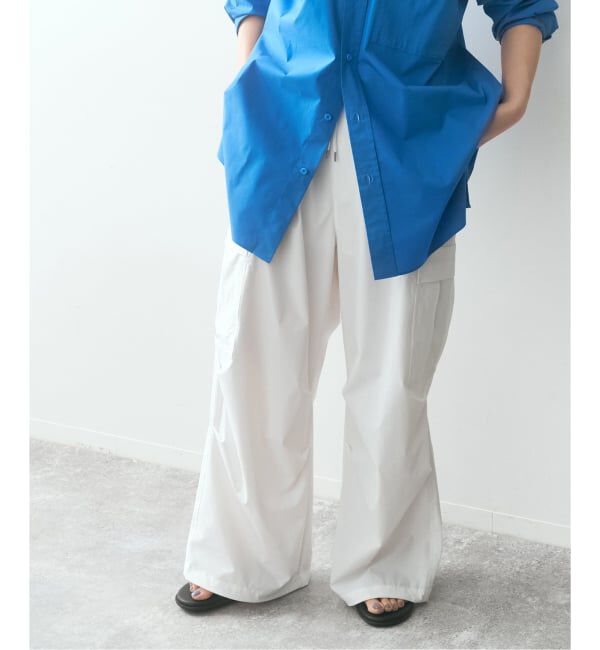 Spick and Span「SHEN TANAKA*S パラシュートパンツ」|カーゴ|