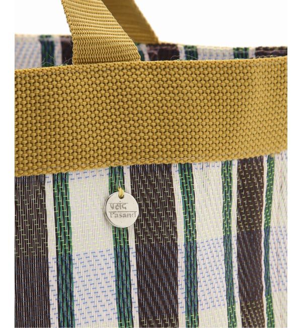 Spick and Span「《予約》ne Quittez pas / ヌキテパ Multi Stripe Mesh Small Bag」|ハンドバッグ|
