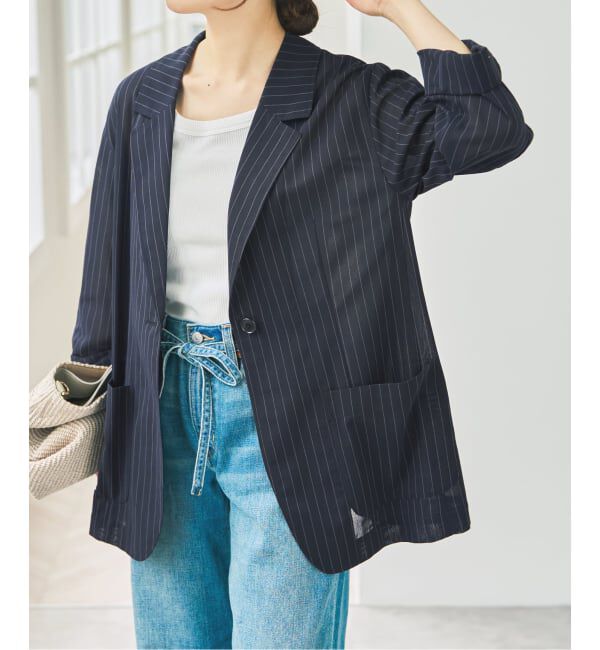 Spick and Span「シアートロジャケット」|テーラードジャケット|