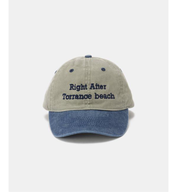 FRAMeWORK「AMERICAN LOCALS SOUVENIR Baseball Cap fr(ベージュ)」|キャップ・キャスケット|