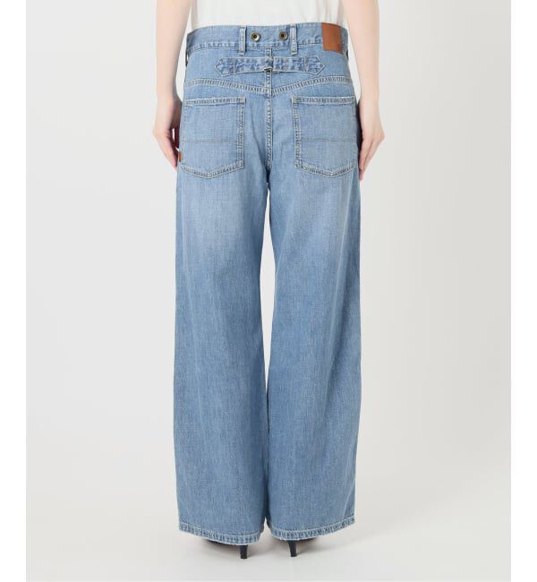 Spick and Span「5 1/2 8oz W-KNEE DENIM」|デニム|