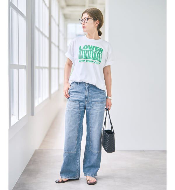Spick and Span「5 1/2 8oz W-KNEE DENIM」|デニム|