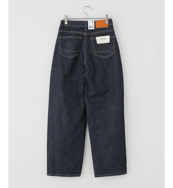 U by SPICK&SPAN「《追加》SOMETHING / サムシング HANA CURVE TAPERED 2」|デニム|