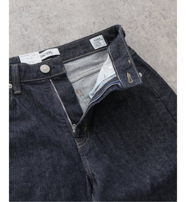 U by SPICK&SPAN「《追加》SOMETHING / サムシング HANA CURVE TAPERED 2」|デニム|