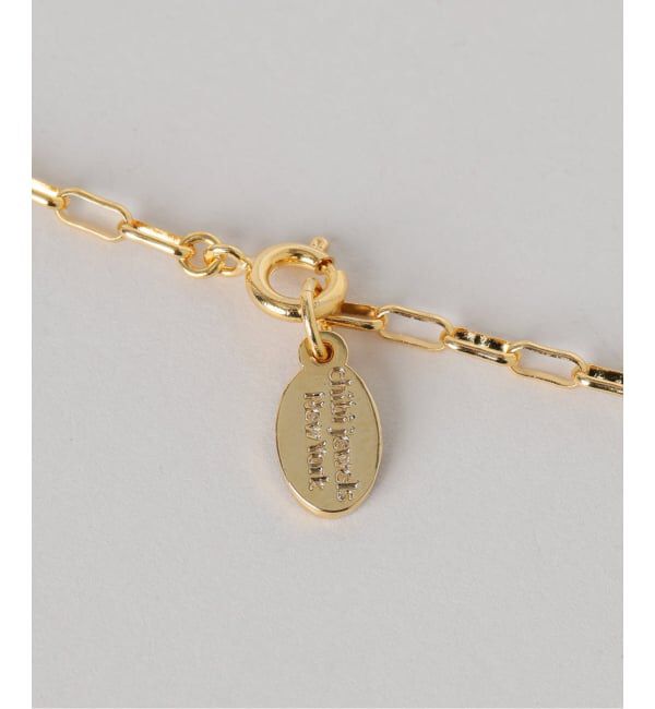 NOBLE「chibi jewels/チビジュエルズ mini rectangle chain Mex Coin necklace」|ネックレス|