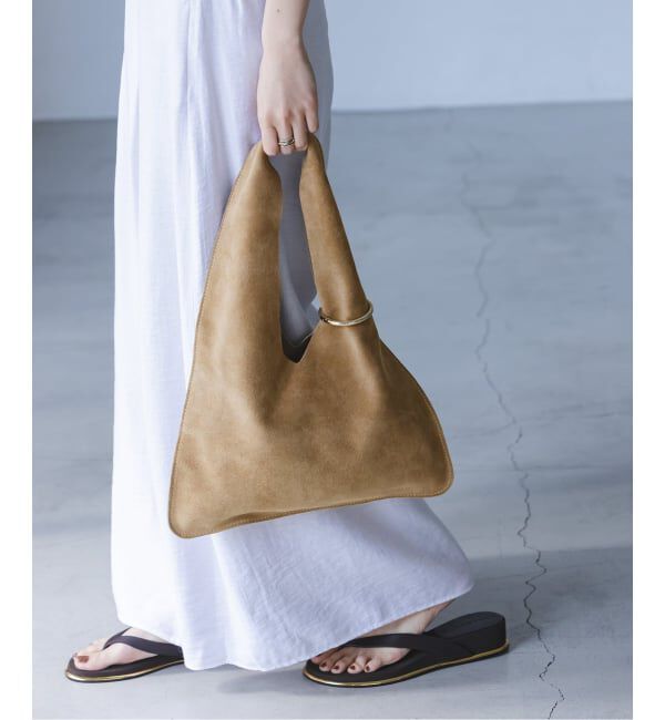 NOBLE「《NOBLE別注》AULENTTI/オウレンティ スウェードワンハンドルBAG」|ショルダー・メッセンジャー|