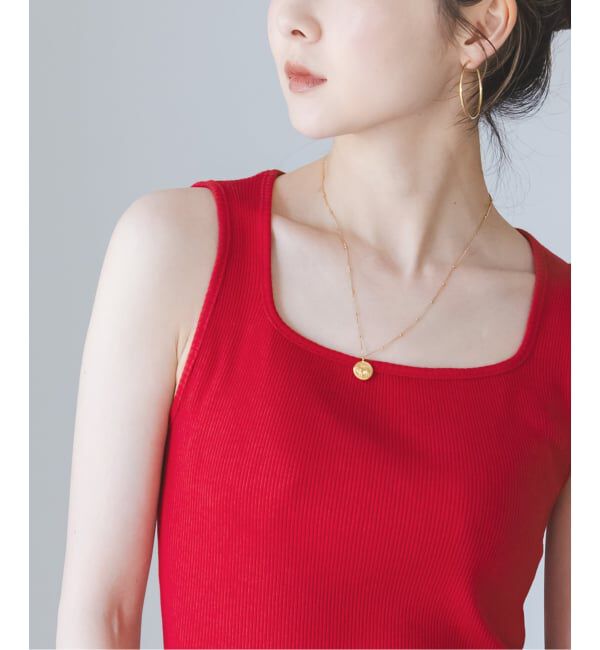NOBLE「《アンサンブル対応》MAISON CORNICHON/メゾン コルニション Square Tank TOP」|タンクトップ|