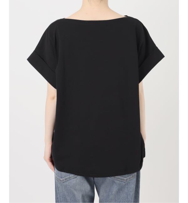 FRAMeWORK「≪予約≫ボートネック裾ドロストプルオーバー」|Tシャツ・カットソー|