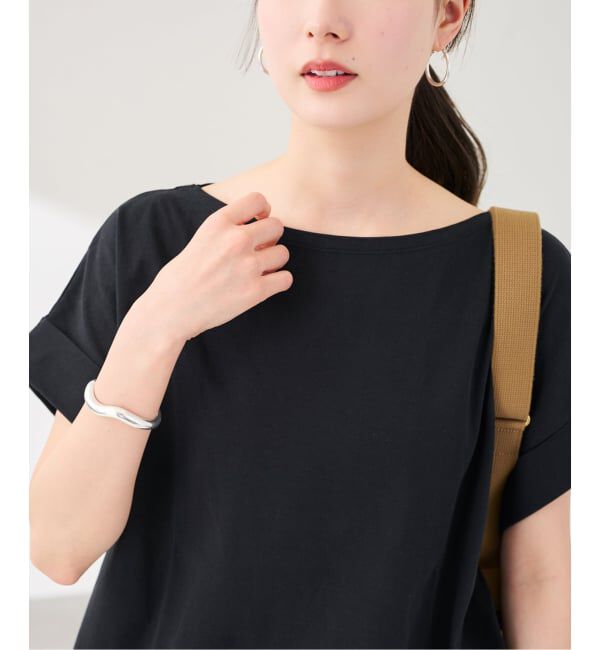 FRAMeWORK「≪予約≫ボートネック裾ドロストプルオーバー」|Tシャツ・カットソー|