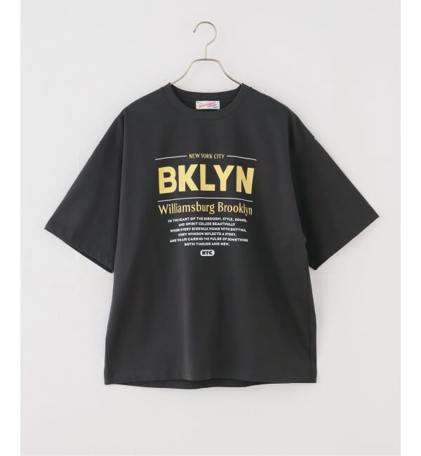 Spick and Span「《WEB限定 / 追加2予約》ロゴオーバーTシャツ」|Tシャツ・カットソー|