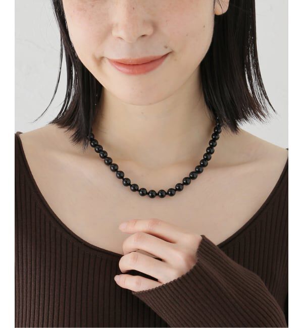 FRAMeWORK「≪追加予約≫OCUCCI/オクチ 別注STONE8mm 43CM CHOKER ONYX」|ネックレス|