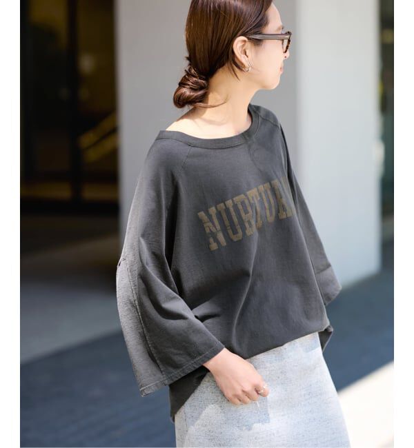 FRAMeWORK「≪WEB限定 / 追加予約≫ハーフスリーブロゴTEE 3」|Tシャツ・カットソー|