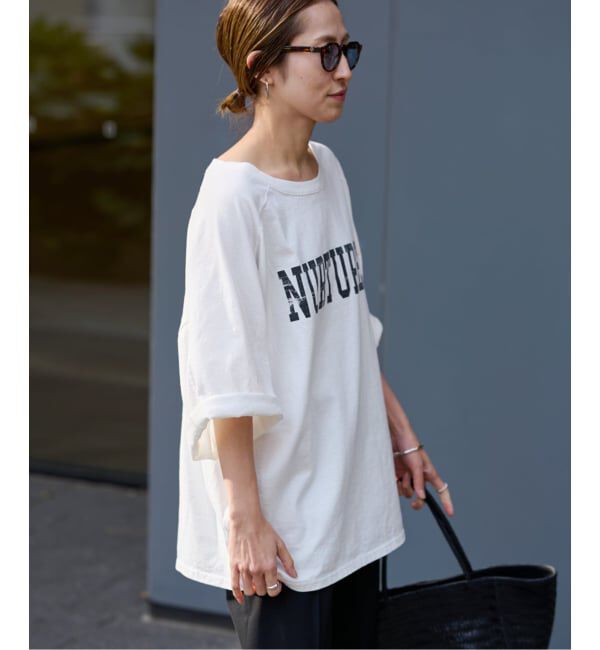 FRAMeWORK「≪WEB限定 / 追加予約≫ハーフスリーブロゴTEE 3」|Tシャツ・カットソー|