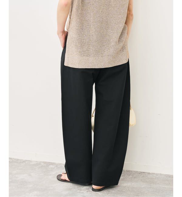 Spick and Span「《予約》ライトコットンバレルレッグパンツ」|その他|