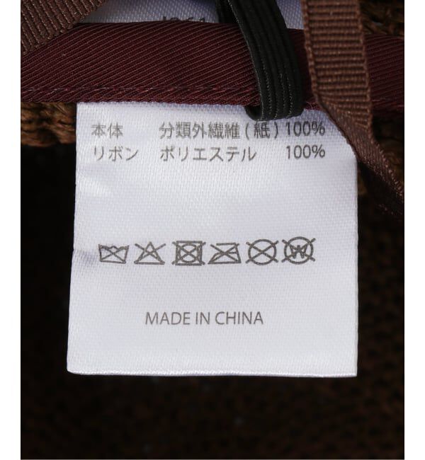  「Odds / オッズ PLAIN RIBBON HAT 26'」|ハット|