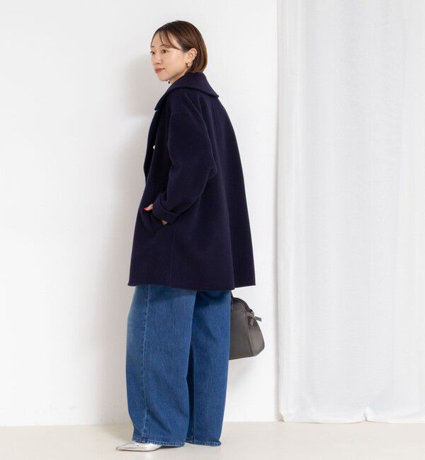 NOLLEY'S「【一部WEB限定アイテム】SP140リバーコート起毛メルトン仕上げ」|その他|