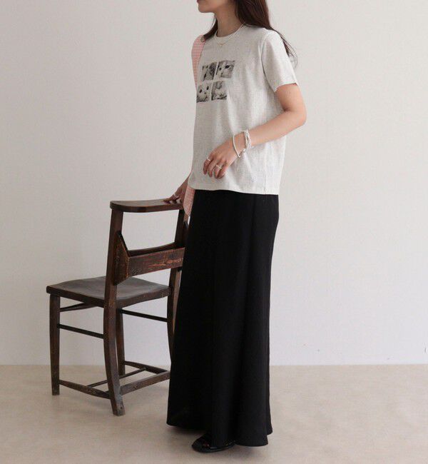 fredy emue「刺しゅう入りCAT PHOTO Tシャツ」|Tシャツ・カットソー|