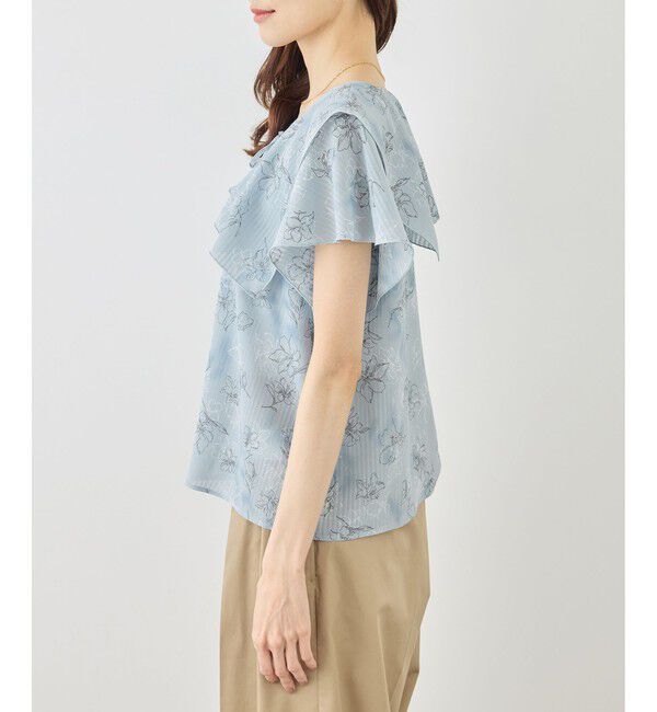 Rope&rsquo;Picnic「花柄フェミニンブラウス」|シャツ・ブラウス|