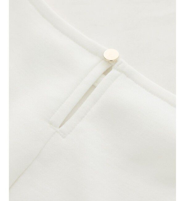 Rope&rsquo;Picnic「裾フリル異素材ドッキングカットトップス」|Tシャツ・カットソー|