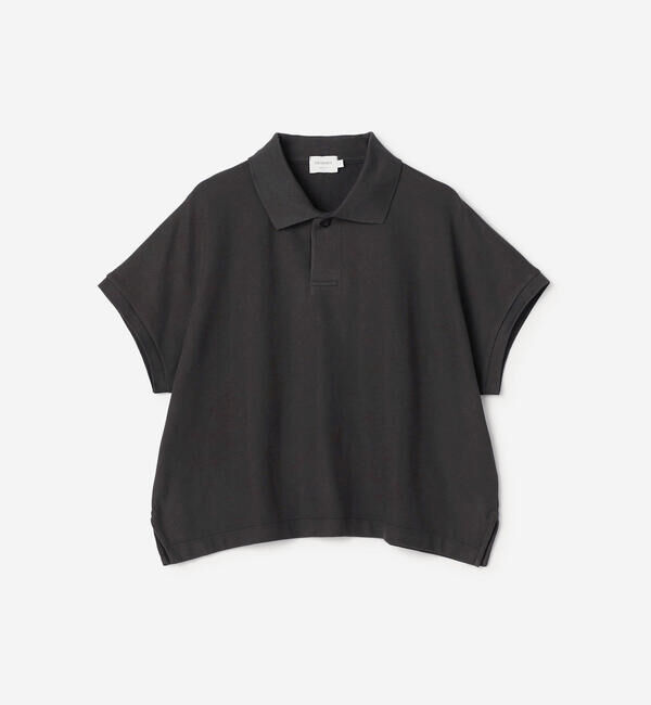 handvaerk「handvaerk | コットンピケ ドルマンスリーブポロシャツ WOMEN」|ポロシャツ|