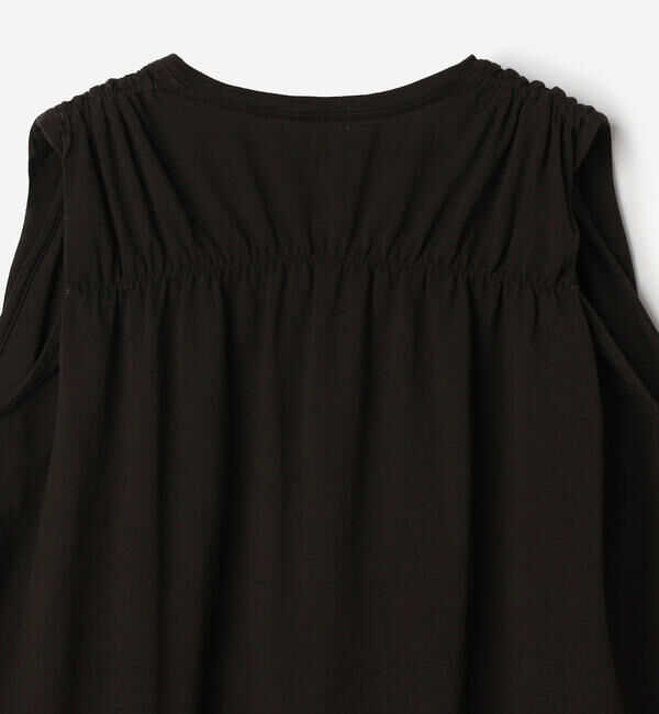  「WALANCE | ナチュラルダイ ミントジャージースリーブレストップ WOMEN」|Tシャツ・カットソー|