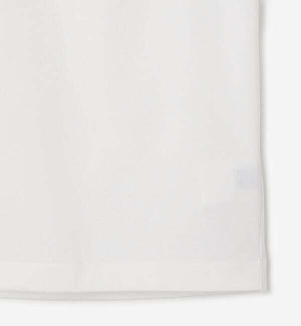  「GOOD PEOPLE GOOD STITCHING GOOD PRODUCT | クルーネック プレートショルダーTシャツ WOMEN」|Tシャツ・カットソー|