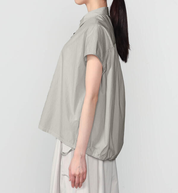  「nicholson & nicholson | バックギャザーシャツ WOMEN」|シャツ・ブラウス|
