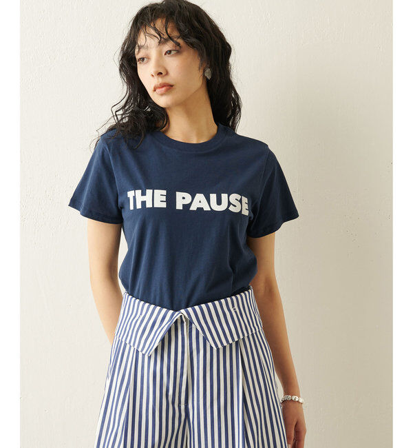 THE PAUSE「＜WEB限定カラーあり＞【THE PAUSE】THE PAUSE Tシャツ」|Tシャツ・カットソー|