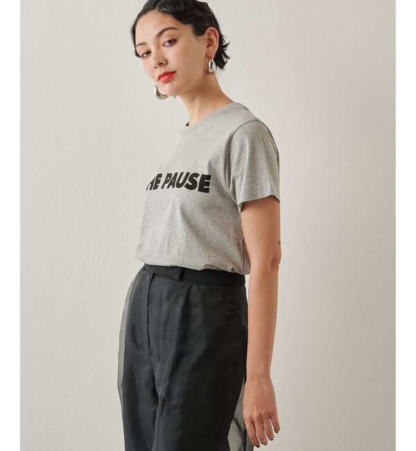 THE PAUSE「＜WEB限定カラーあり＞【THE PAUSE】THE PAUSE Tシャツ」|Tシャツ・カットソー|