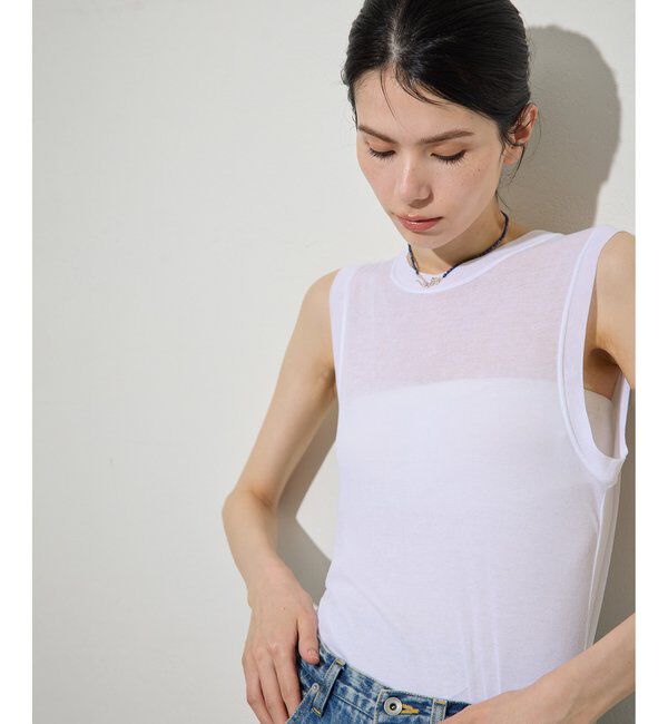  「シアータンクプルオーバー」|Tシャツ・カットソー|