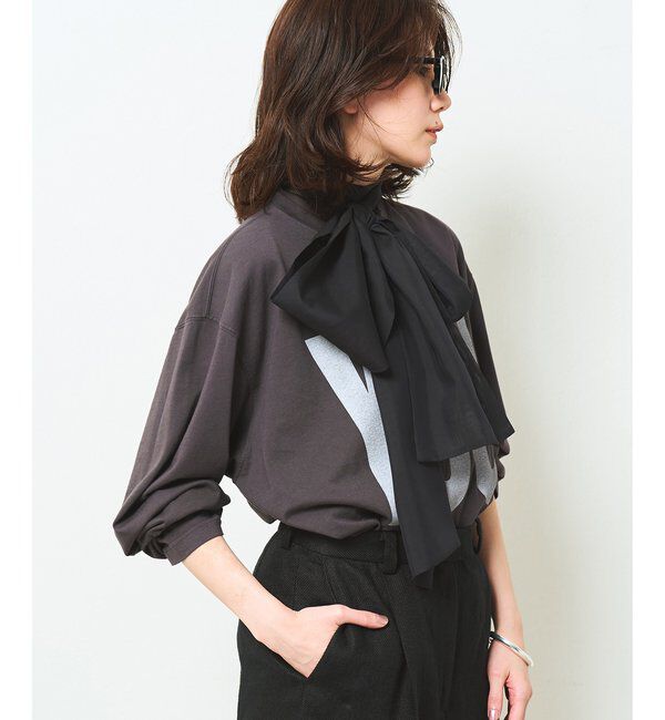 「【KATHARINE HAMNETT】別注YOU ロングスリーブTシャツ」|Tシャツ・カットソー|