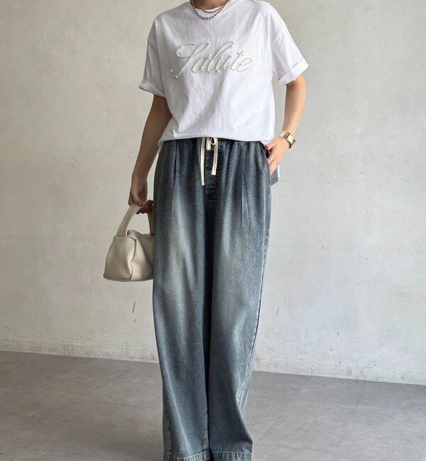  「パールロゴTEE」|Tシャツ・カットソー|