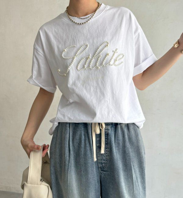  「パールロゴTEE」|Tシャツ・カットソー|