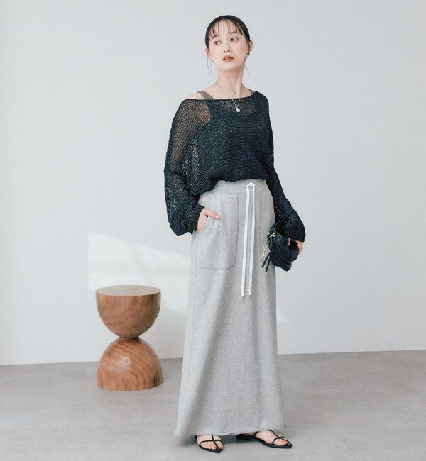  「【大人の抜け感スタイルに】ポインテッドフラットサンダル」|サンダル|