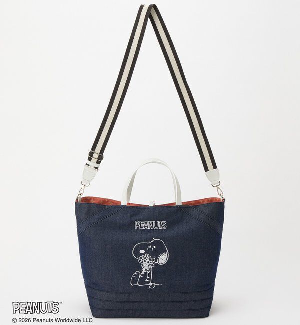  「《PEANUTS&times;russet》リバーシブルビッグトートバッグ」|トートバッグ|