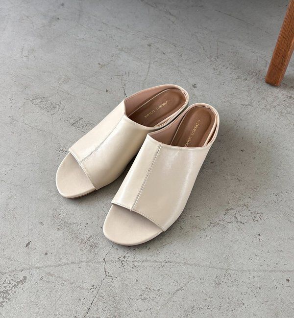  「【女性らしさ◎】カバードサンダル」|その他|オフホワイト