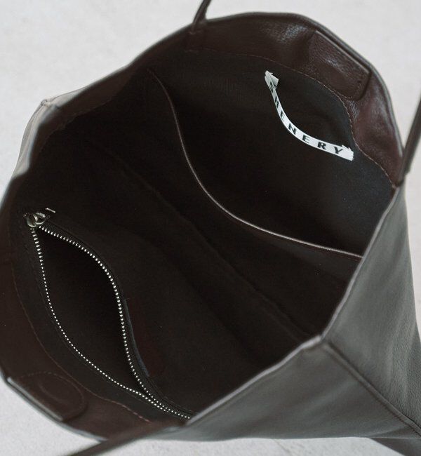  「【ポーチ付き】レザープレーンBAG」|トートバッグ|
