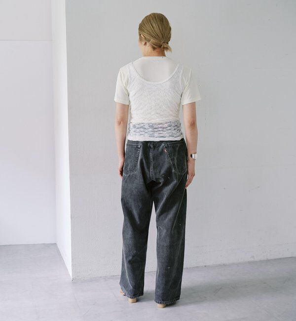  「【LUALY】シアープレーンチビTee」|Tシャツ・カットソー|