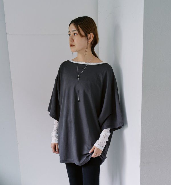  「2WAYヘンリーBIGTee」|Tシャツ・カットソー|