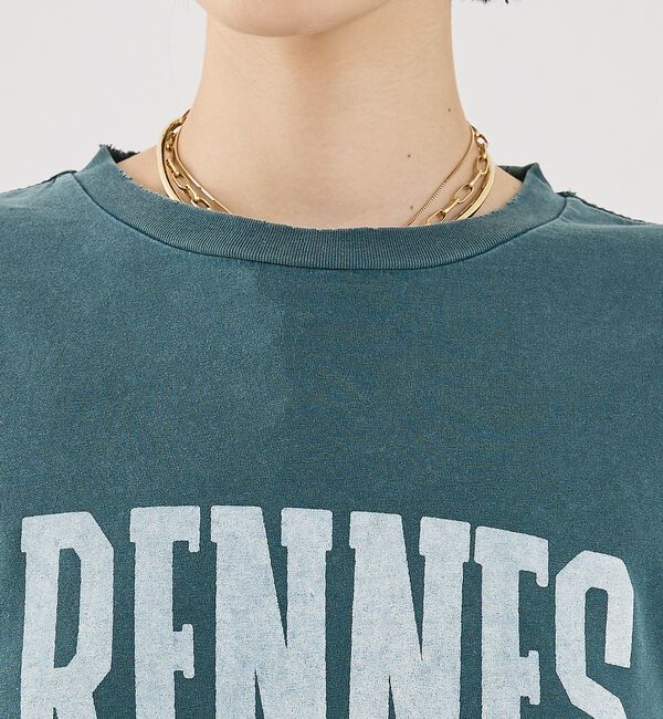 The Store by C' 「【REMI RELIEF】【別注】RENNESロゴTシャツ【予約】」|Tシャツ・カットソー|