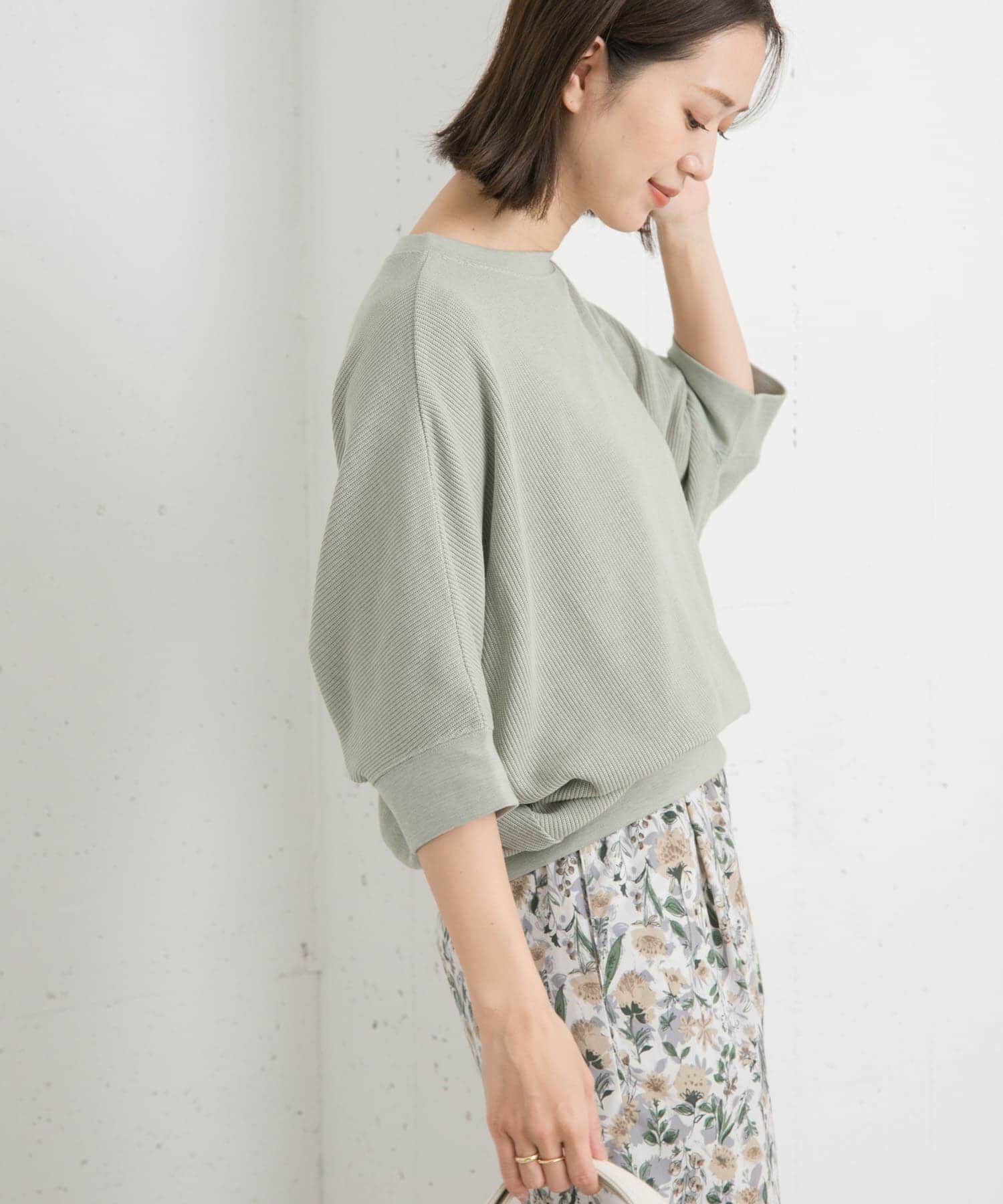 URBAN RESEARCH DOORS「タックフライスワイドTシャツ」|Tシャツ・カットソー|