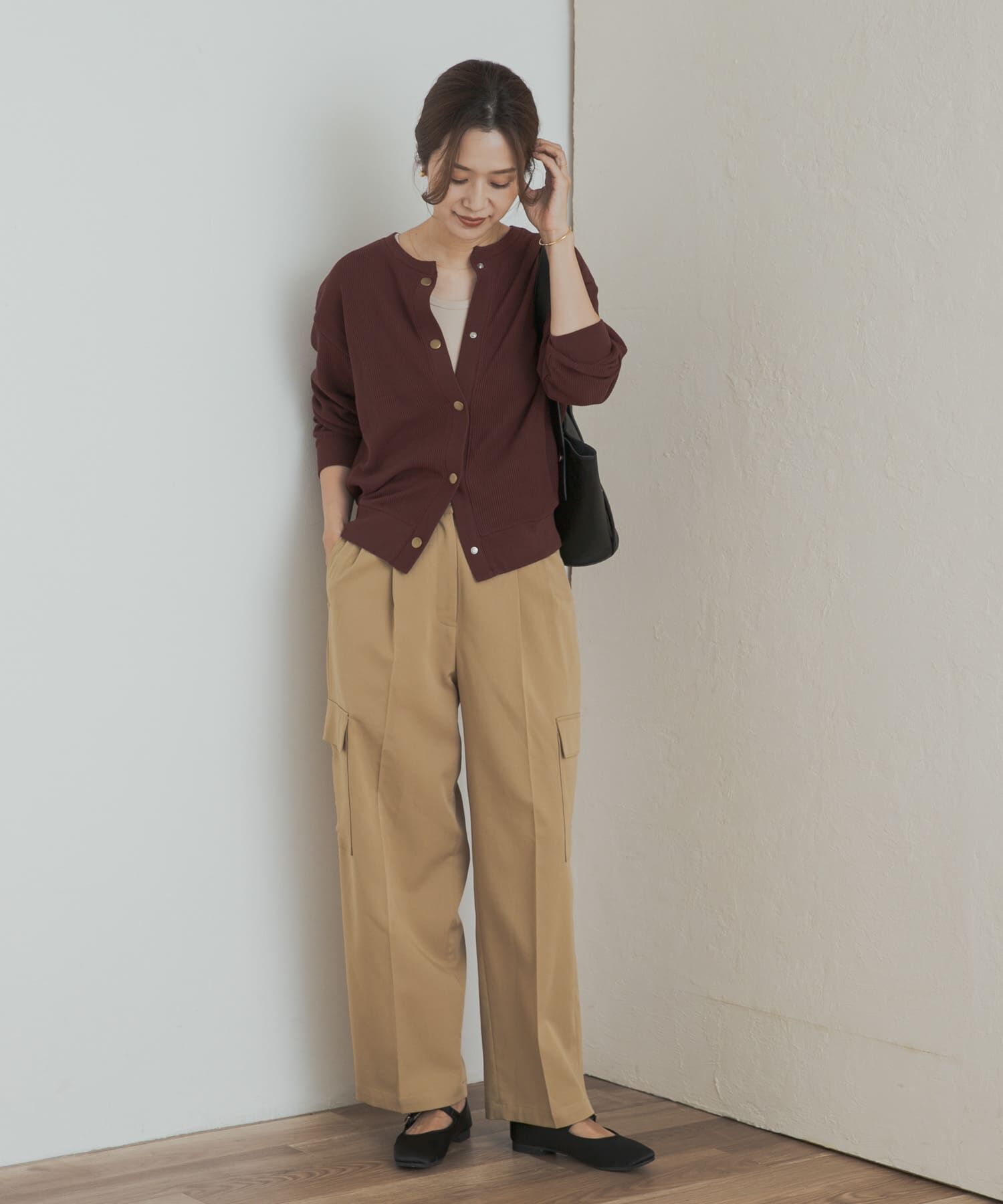 URBAN RESEARCH DOORS「センタープレスカーゴパンツ」|その他|