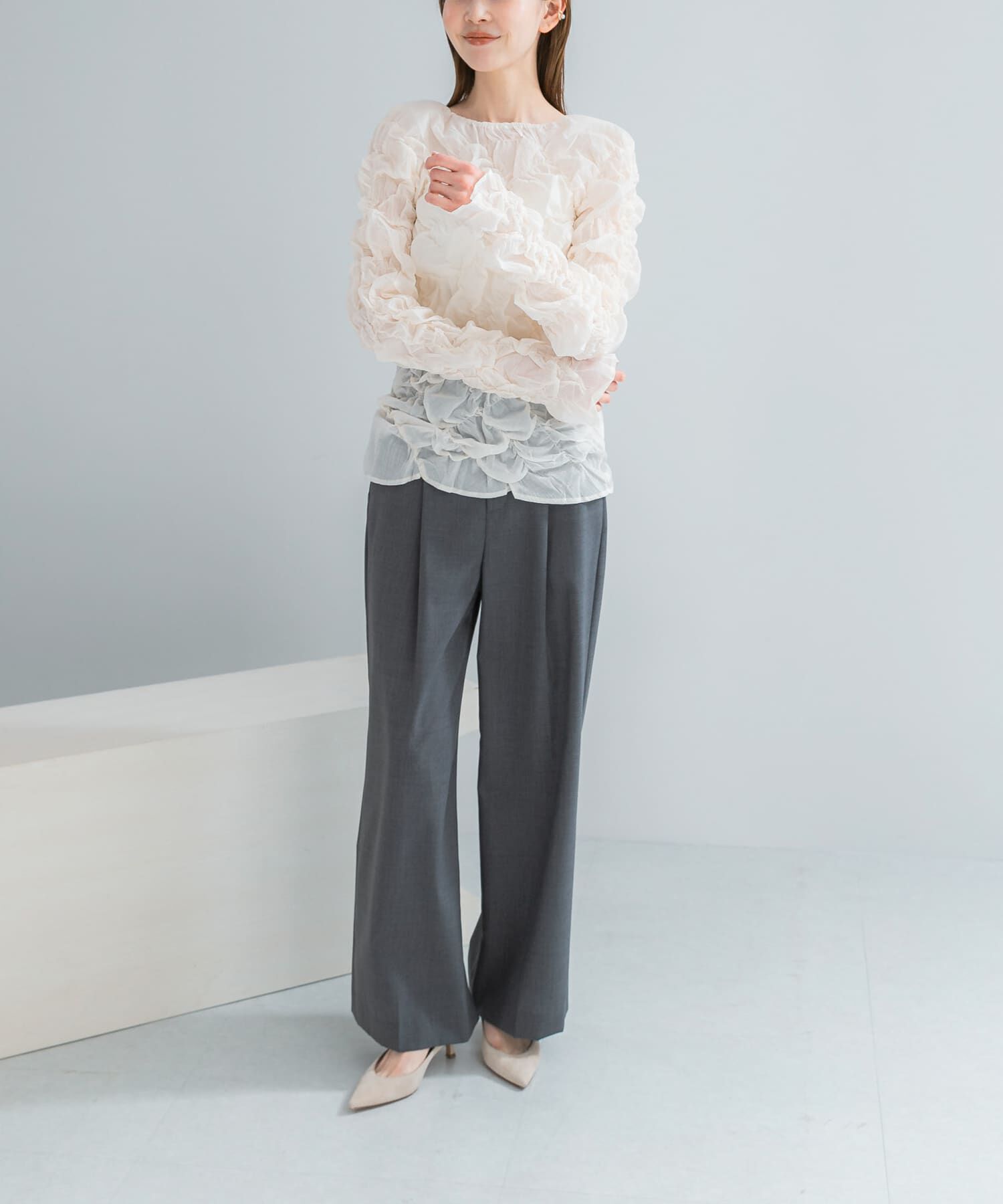 URBAN RESEARCH ROSSO「Mewl　シャーリング トップス」|その他|