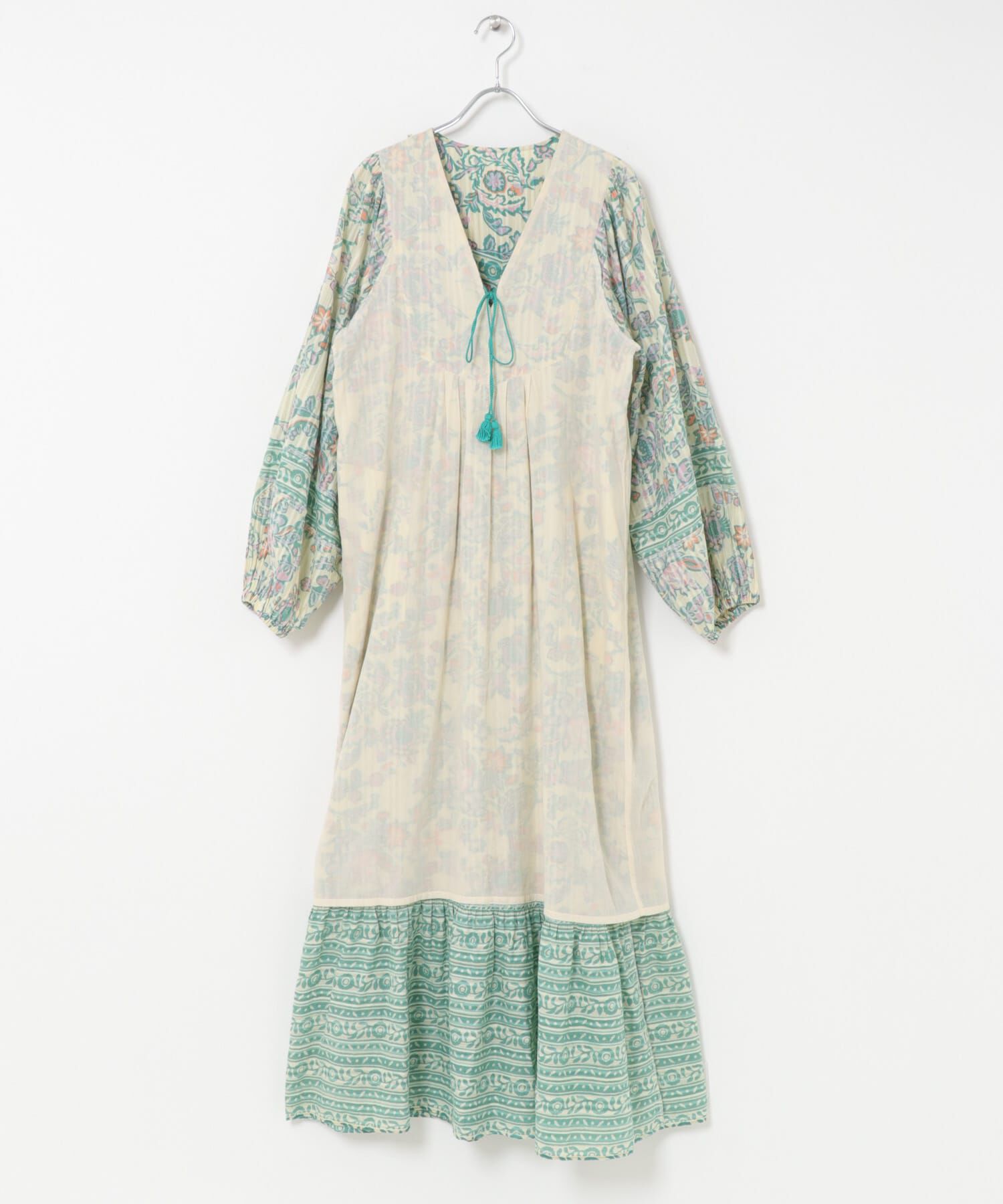 URBAN RESEARCH ROSSO「sara mallika　PAISLEY FLOWER PRINT DRESS」|ワンピース|