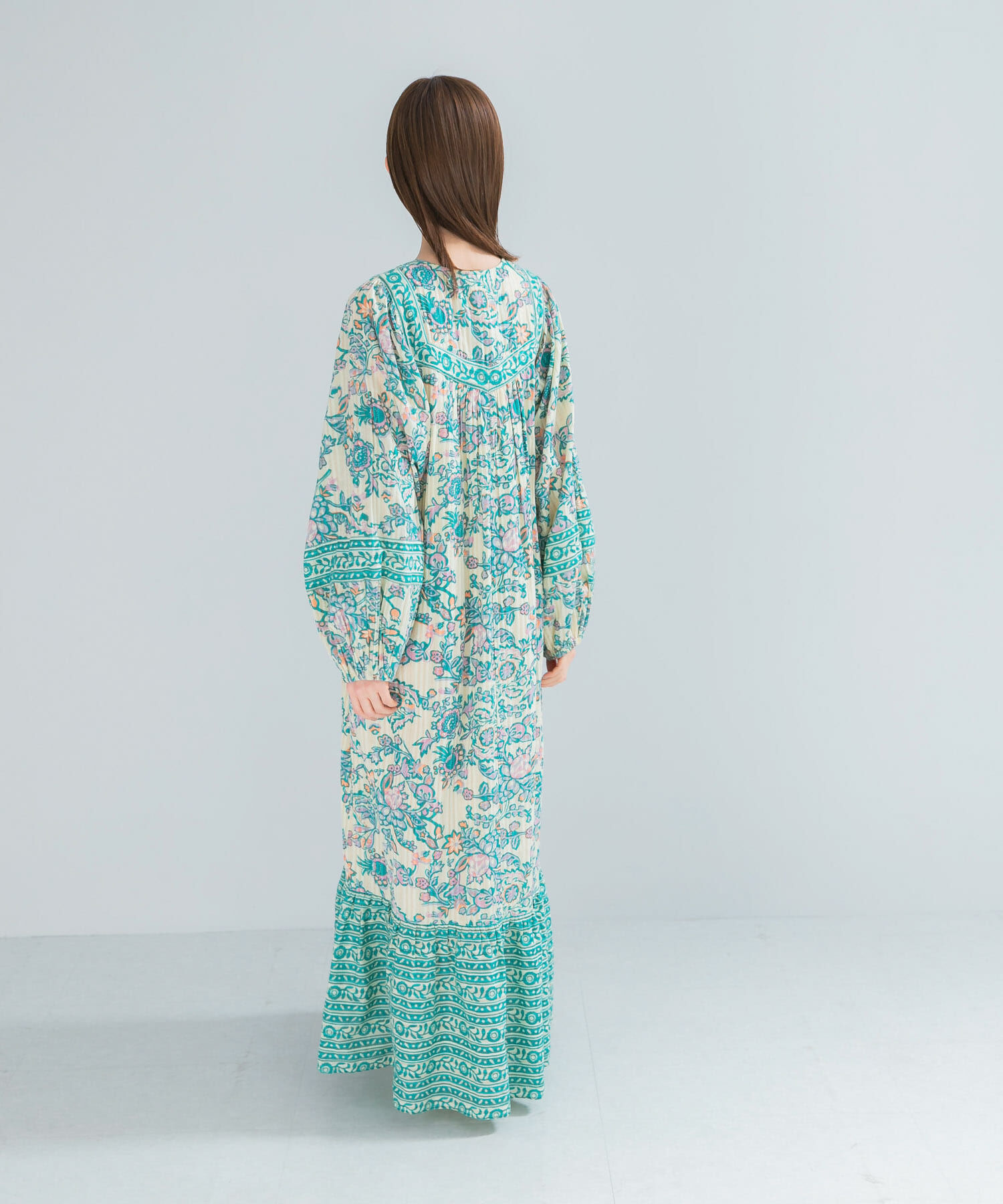 URBAN RESEARCH ROSSO「sara mallika　PAISLEY FLOWER PRINT DRESS」|ワンピース|
